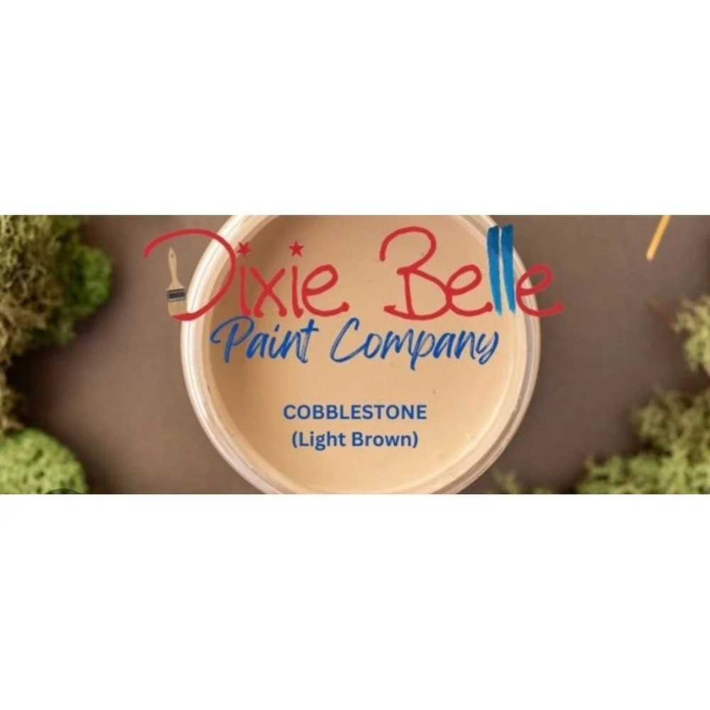 Dixie Belle Chalk Mineral Paint Cobblestone‎ Light Brown 8oz Furniture Paint NEW
